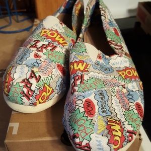 Tom super hero shoes